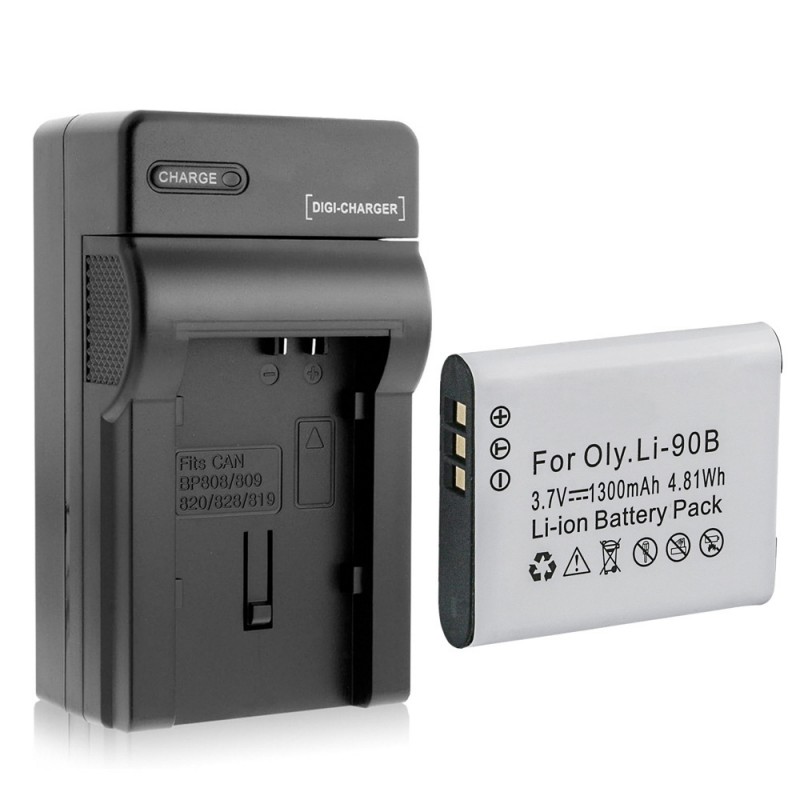 Batteri til Olympus Stylus XZ-2 iHS (3.7V, 1300mAh, 1 Batteri + 1 Lader)
Batteri til Olympus Stylus XZ-2 iHS (3.7V, 1300mAh, 1 Batteri + 1 Lader)