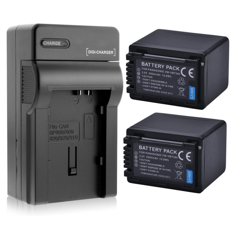 Batteri til Panasonic HC-770EB (3.6V, 3900mAh, 2 Batteri + 1 Lader)
Batteri til Panasonic HC-770EB (3.6V, 3900mAh, 2 Batteri + 1 Lader)