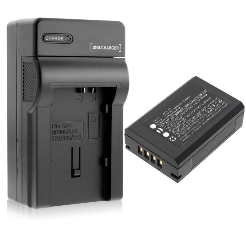                             Batteri til Leica BP-SCL5 (7.4V, 1100mAh) 1 Batteri + 1 Lader                             
                                                        
                            