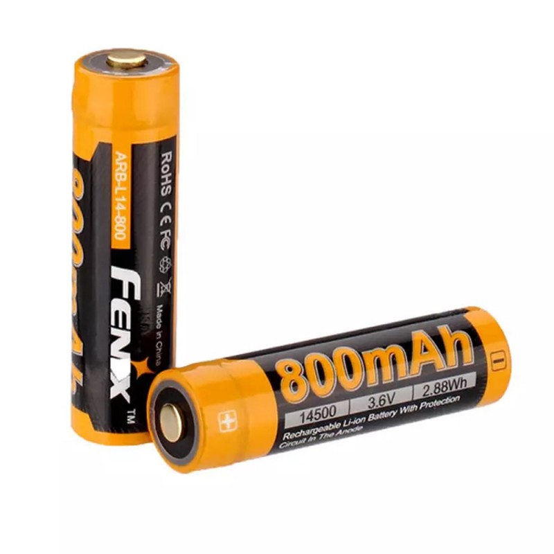 
                                                        
                                                        Batteri til FENIX ARB-L14-800 14500 3.6V 800mAh
                            