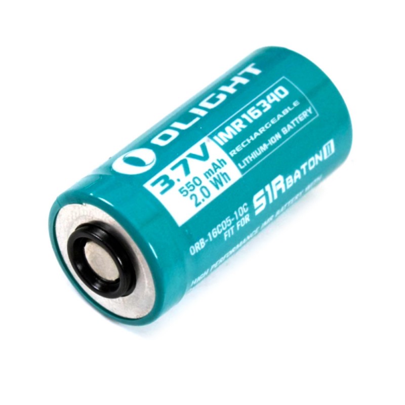 
                                                        
                                                        Batteri til OLIGHT 16340 3.7V 550mAh
                            