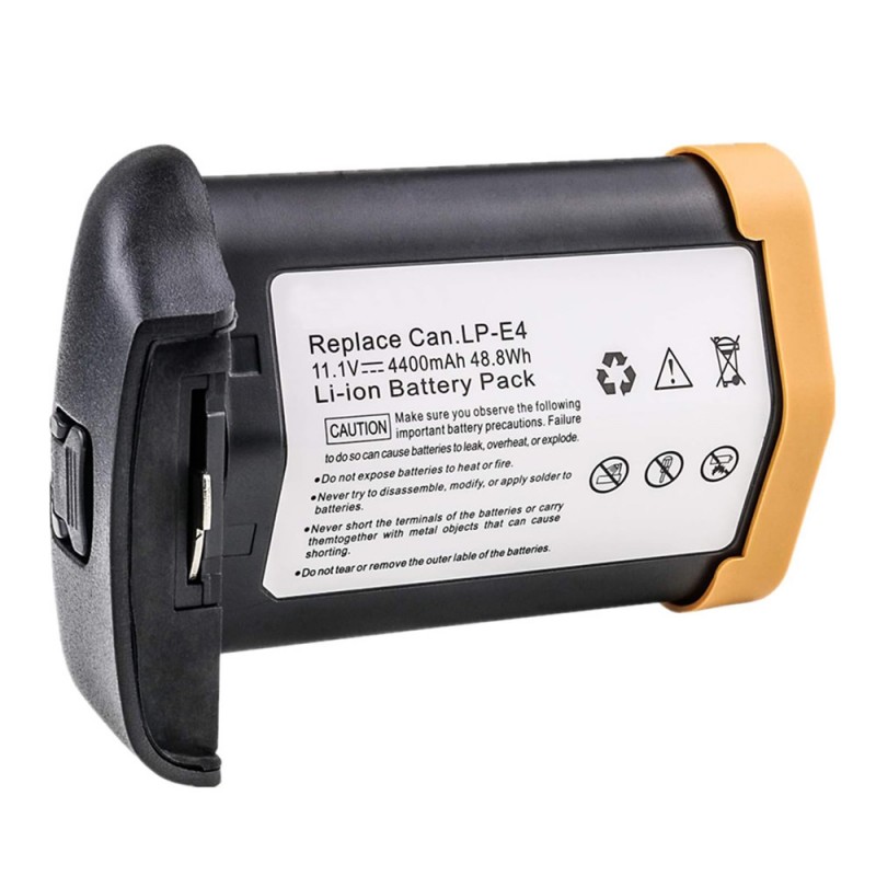                             Batteri til Canon LP-E4 (11.1V, 4400mAh) 1 Batteri + 1 Lader                             
                                                        
                            
