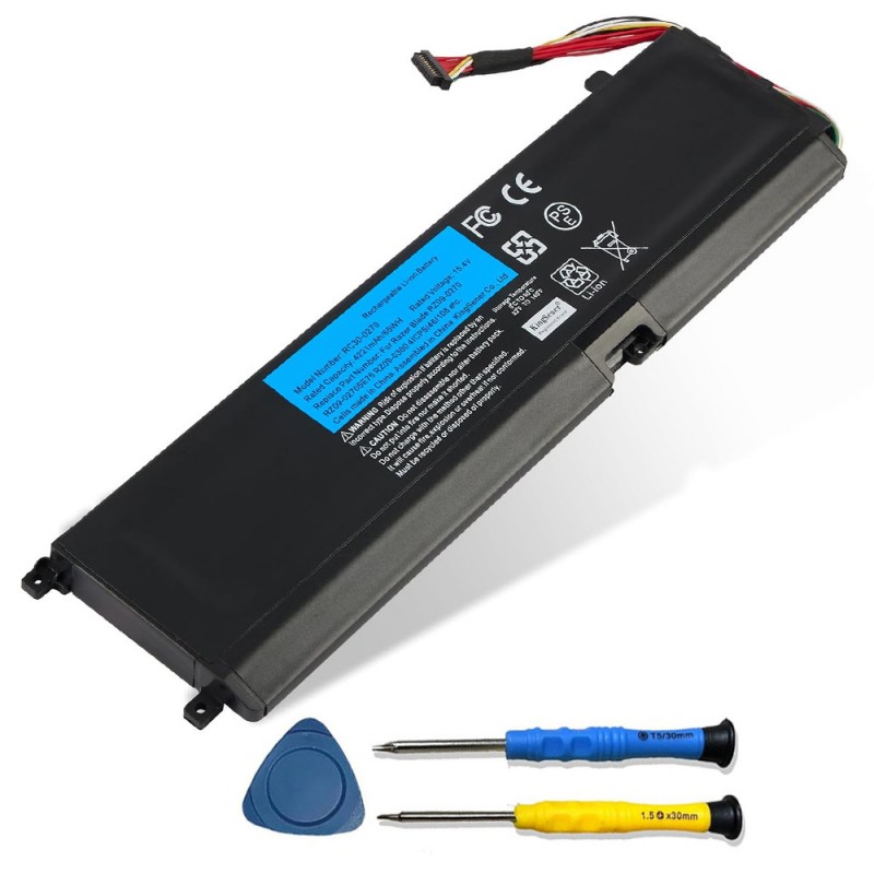                             Batteri til Razer RZ09-03009 (15.4V, 4221mAh/65Wh)                            
                                                        
                            