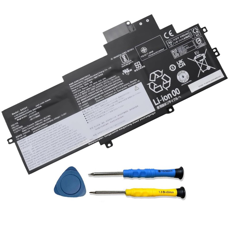                             Batteri til Lenovo 5B11F28680 (11.61V, 4270mAh/49.57Wh)                            
                                                        
                            