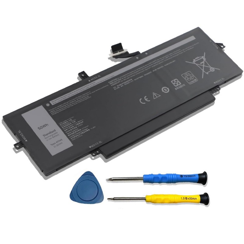                             Batteri til Dell 47XV3 (11.55V, 50Wh)                            
                                                        
                            