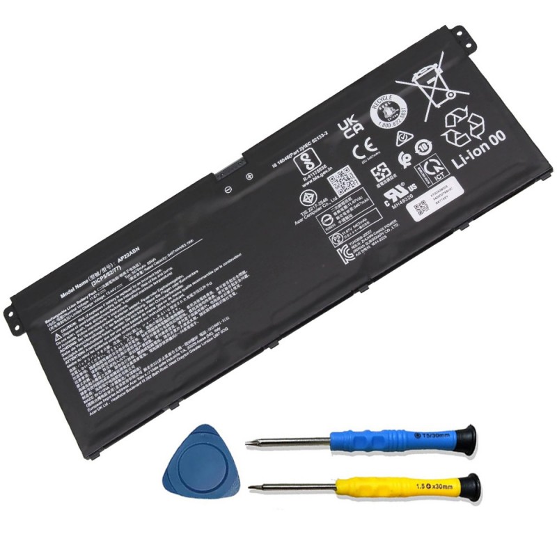                             Batteri til Acer AP22ABN (11.67V, 65Wh)                            
                                                        
                            