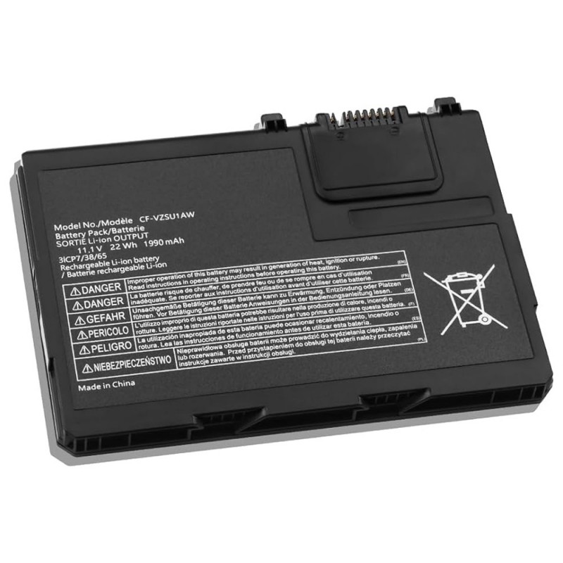                             Batteri til Panasonic Toughbook CF-33AEHFATG (11.1V, 22Wh/1990mAh)                            
                                                        
                            
