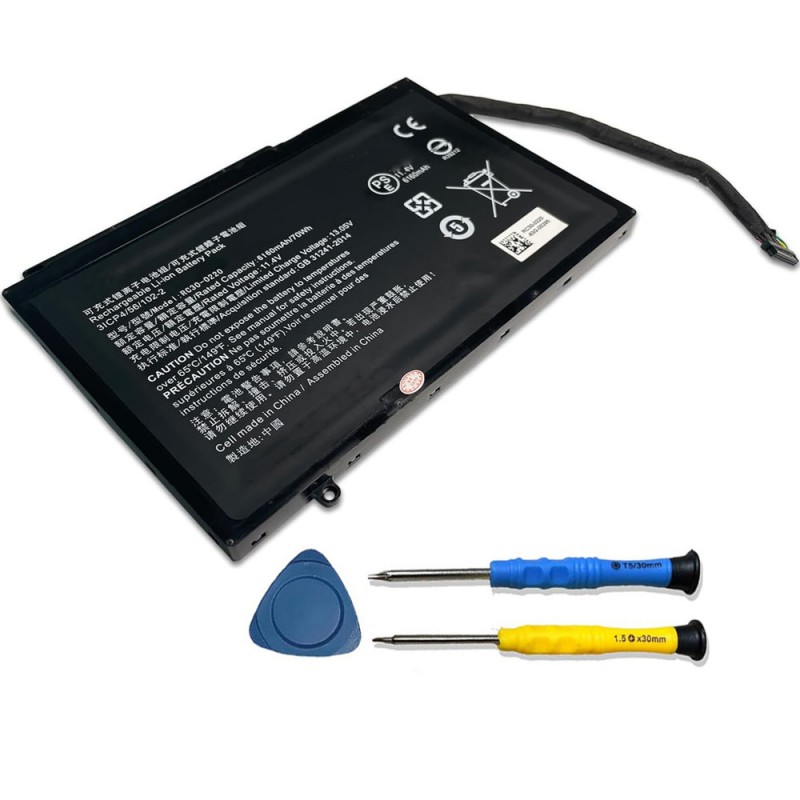                             Batteri til Razer RC30-0220 (11.4V, 6160mAh/70Wh)                            
                                                        
                            