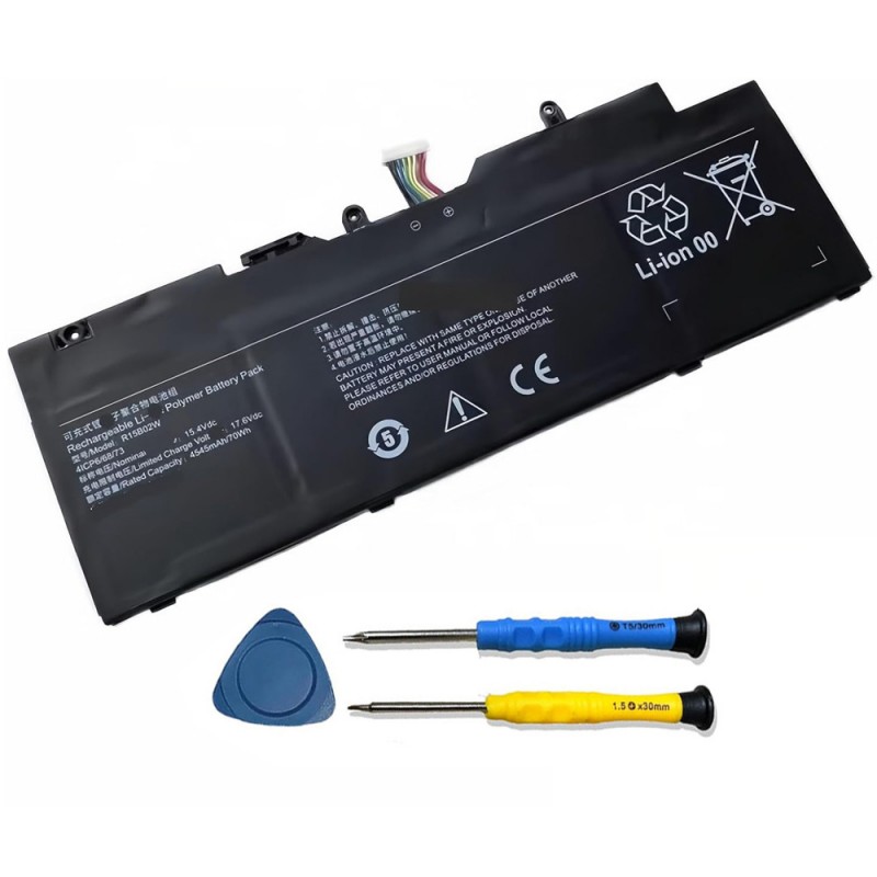                             Batteri til XiaoMi R15B02W (15.4V, 4545mAh/70Wh)                            
                                                        
                            