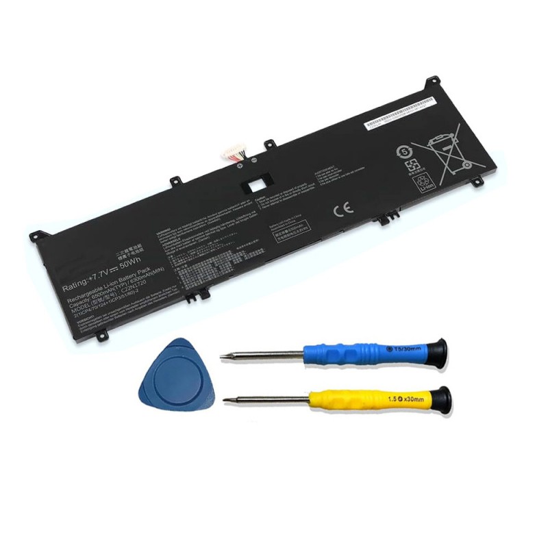                             Batteri til Asus C22N1720 (7.7V, 50Wh)                            
                                                        
                            