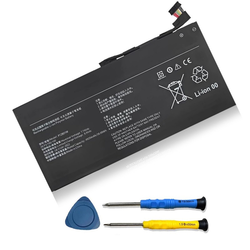                             Batteri til XiaoMi P12B01W (7.74V, 4920mAh/38.08Wh)                            
                                                        
                            