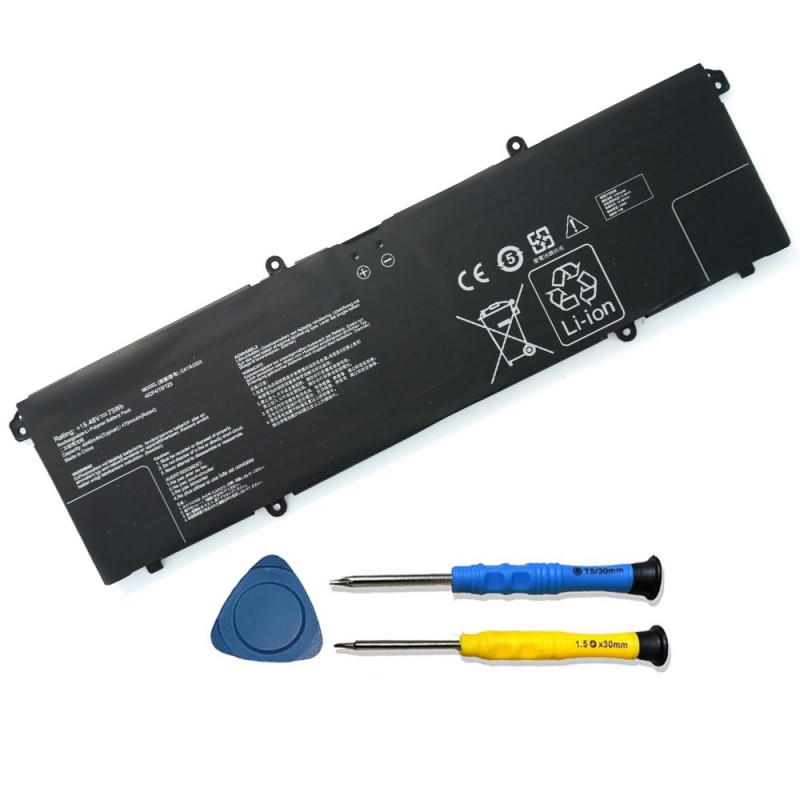                             Batteri til Asus C41N2305 (15.48V, 75Wh)                            
                                                        
                            