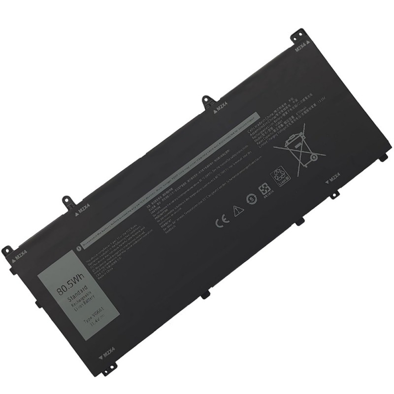                             Batteri til Dell VG661 (11.4V, 6709mAh/80.5Wh)                            
                                                        
                            
