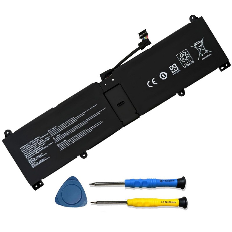                             Batteri til MSI BTY-M4A (15.4V, 4680mAh/72Wh)                            
                                                        
                            