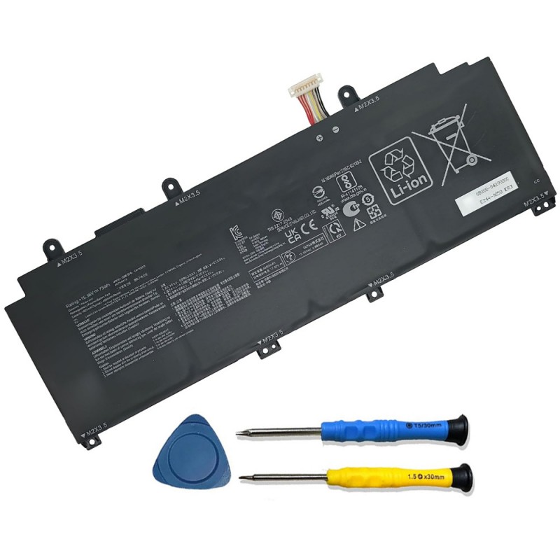                             Batteri til Asus C41N2203 (15.56V, 75Wh/4825mAh)                            
                                                        
                            